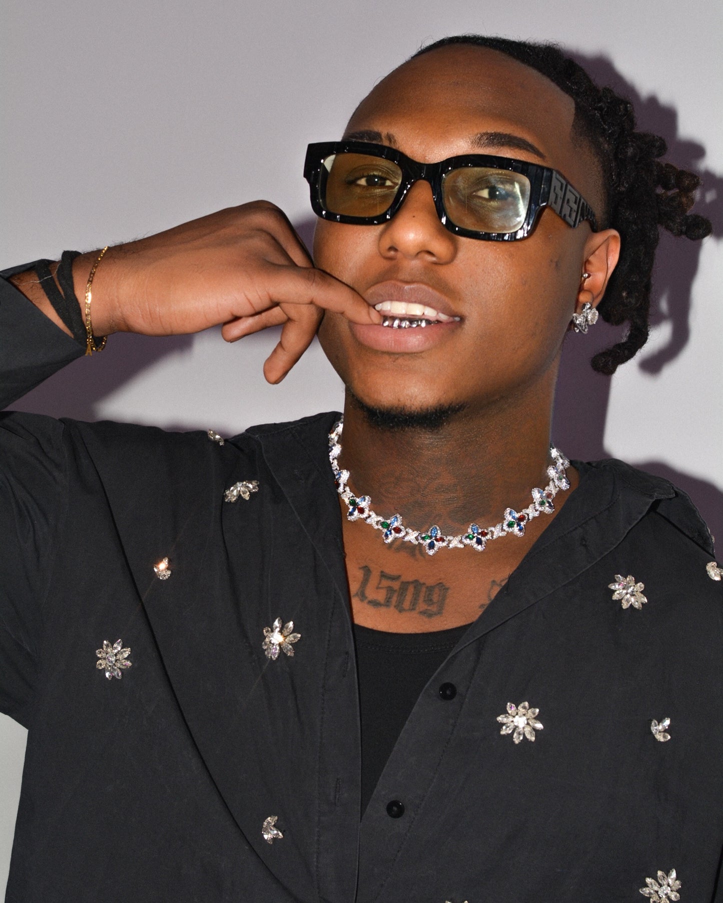 Collier cristaux