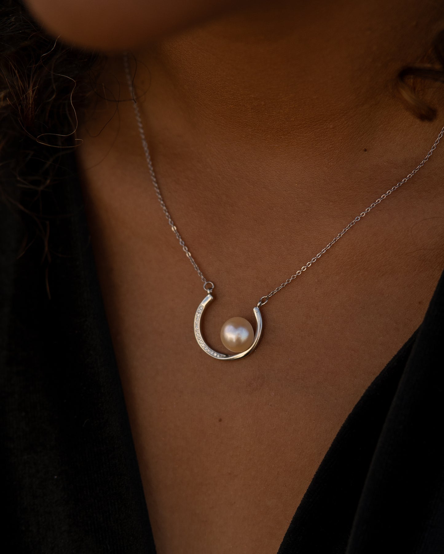 Collier Argent et Perle de culture
