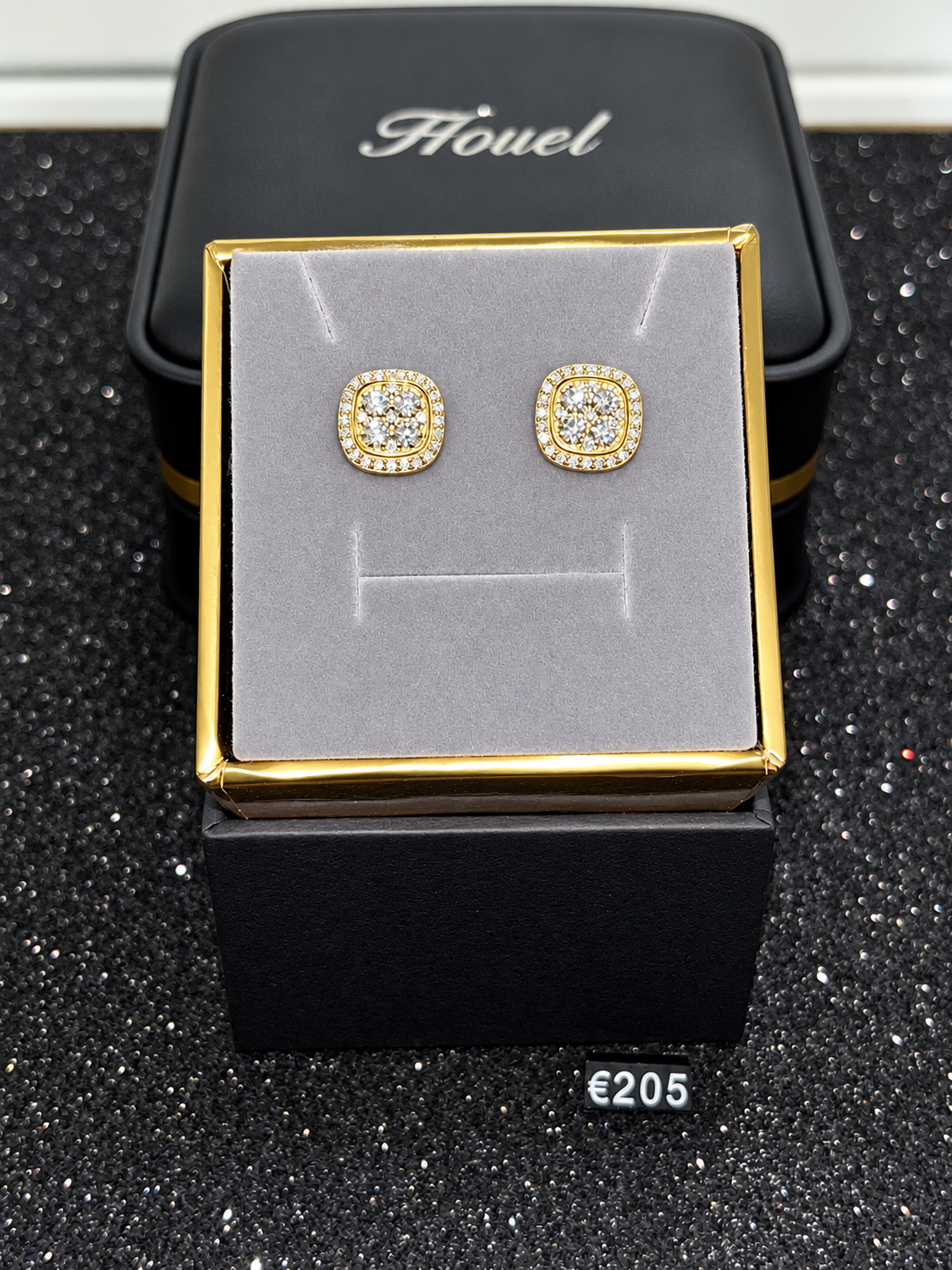 Boucles d'oreilles Moissanites VVS1