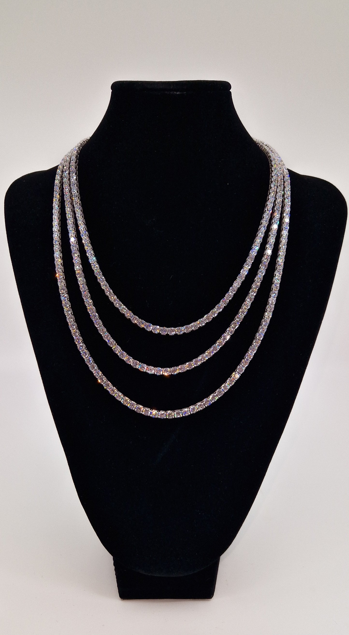 Collier Maille Tennis Moissanite VVS