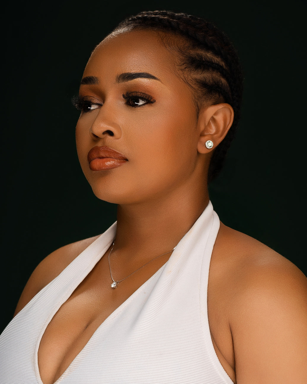 Boucles d’oreilles moissanite