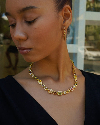 Collier multicolore