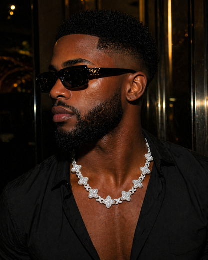 Collier prestige trèfle