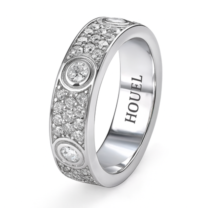 Bague Moissanite VVS1