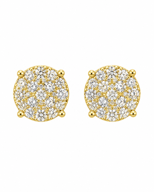 Boucles d'oreilles Moissanites VVS1