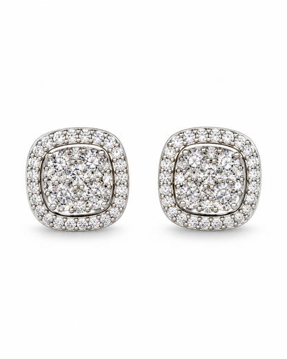 Boucles d'oreilles Moissanites VVS1