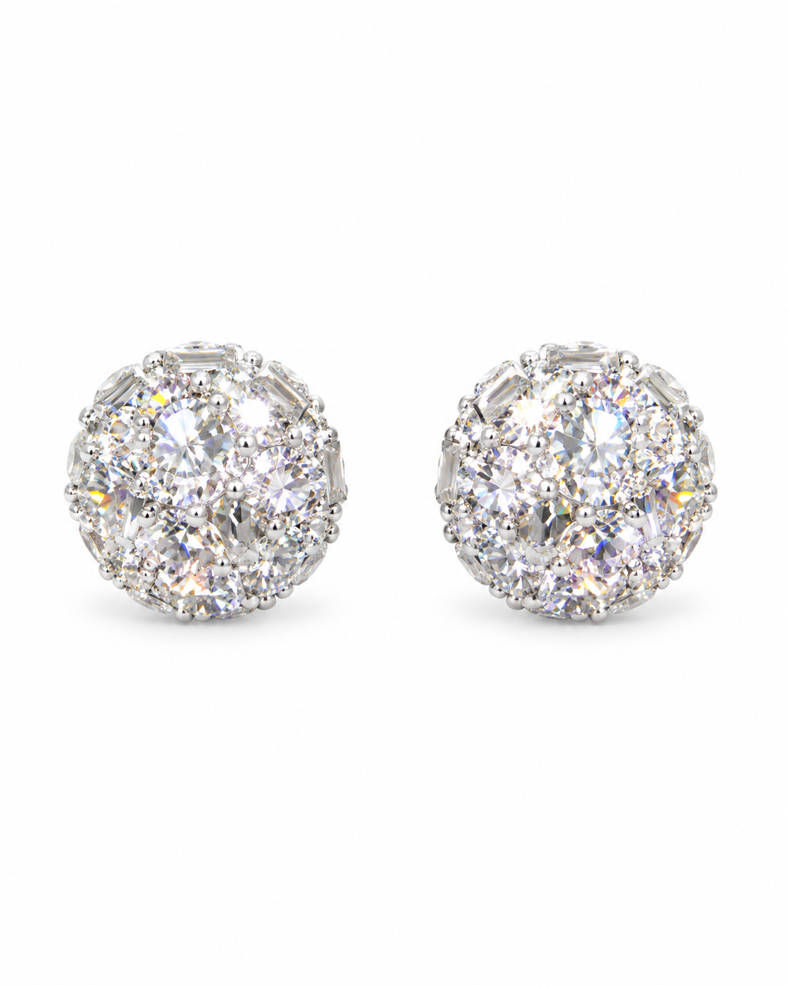 Boucles d'oreilles Moissanites VVS1