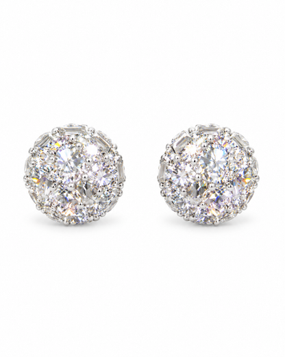Boucles d'oreilles Moissanites VVS1