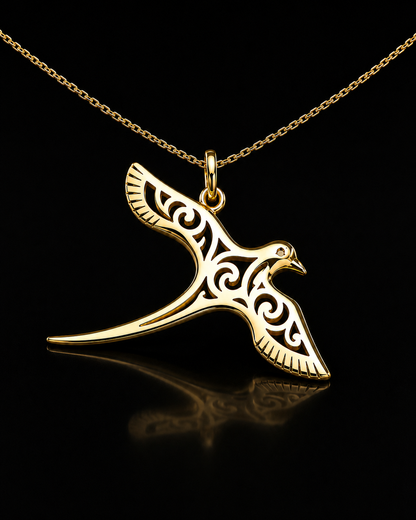 Collier paille en queue