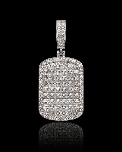 Pendentif plaque Full VVS1