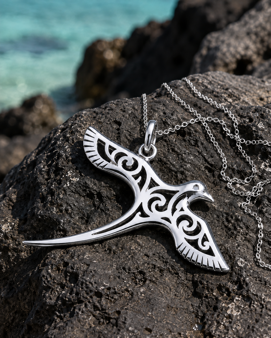 Collier paille en queue