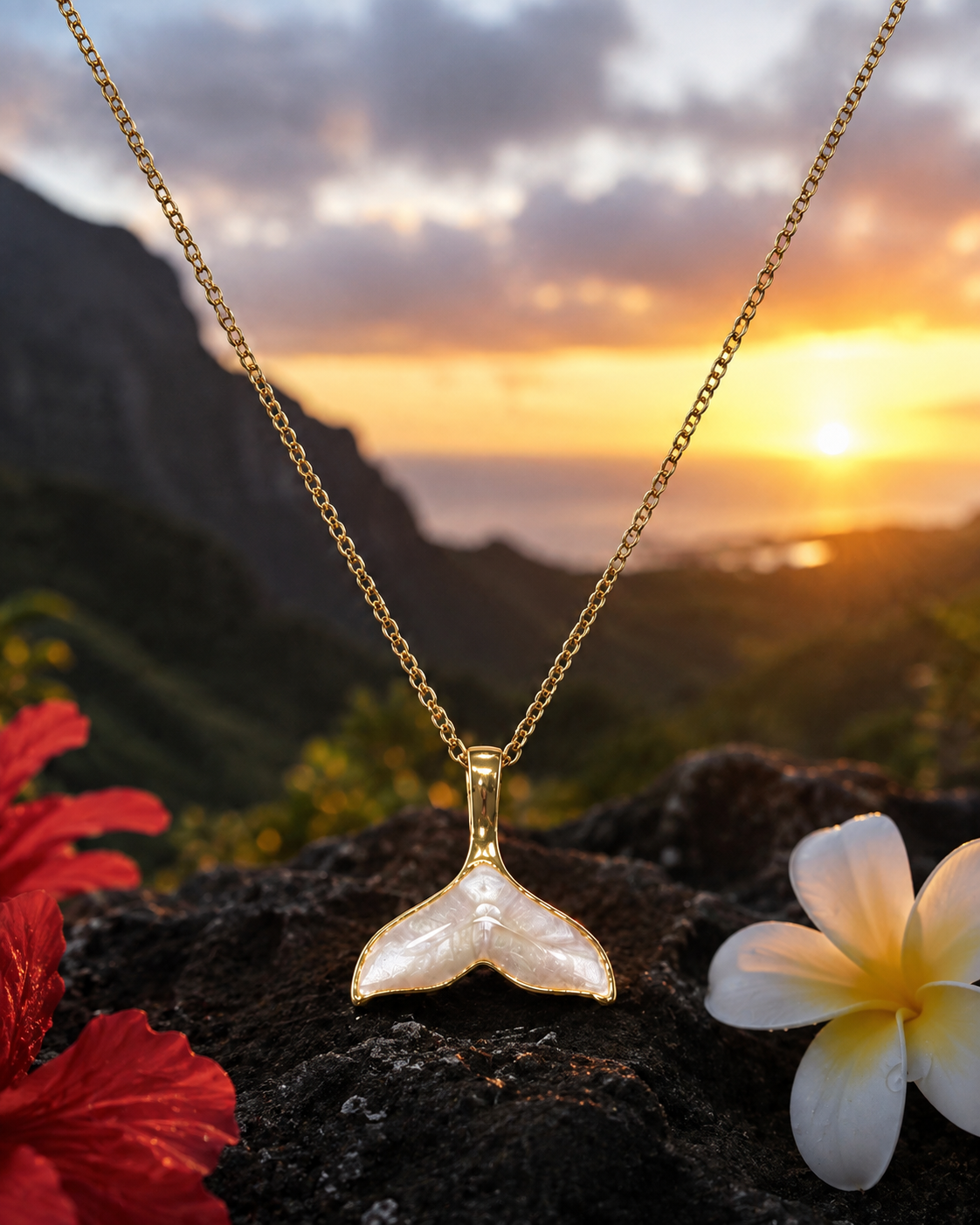 Collier queue de baleine