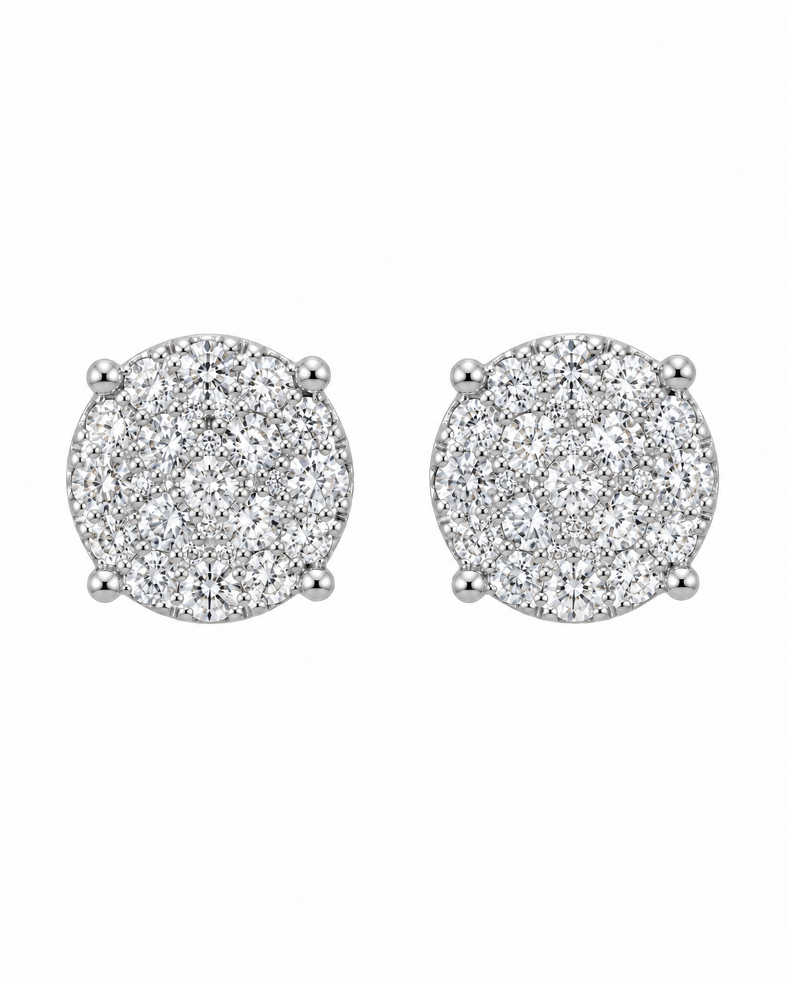 Boucles d'oreilles Moissanites VVS1