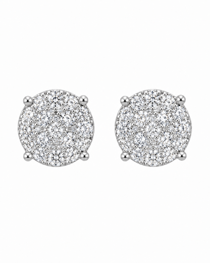 Boucles d'oreilles Moissanites VVS1