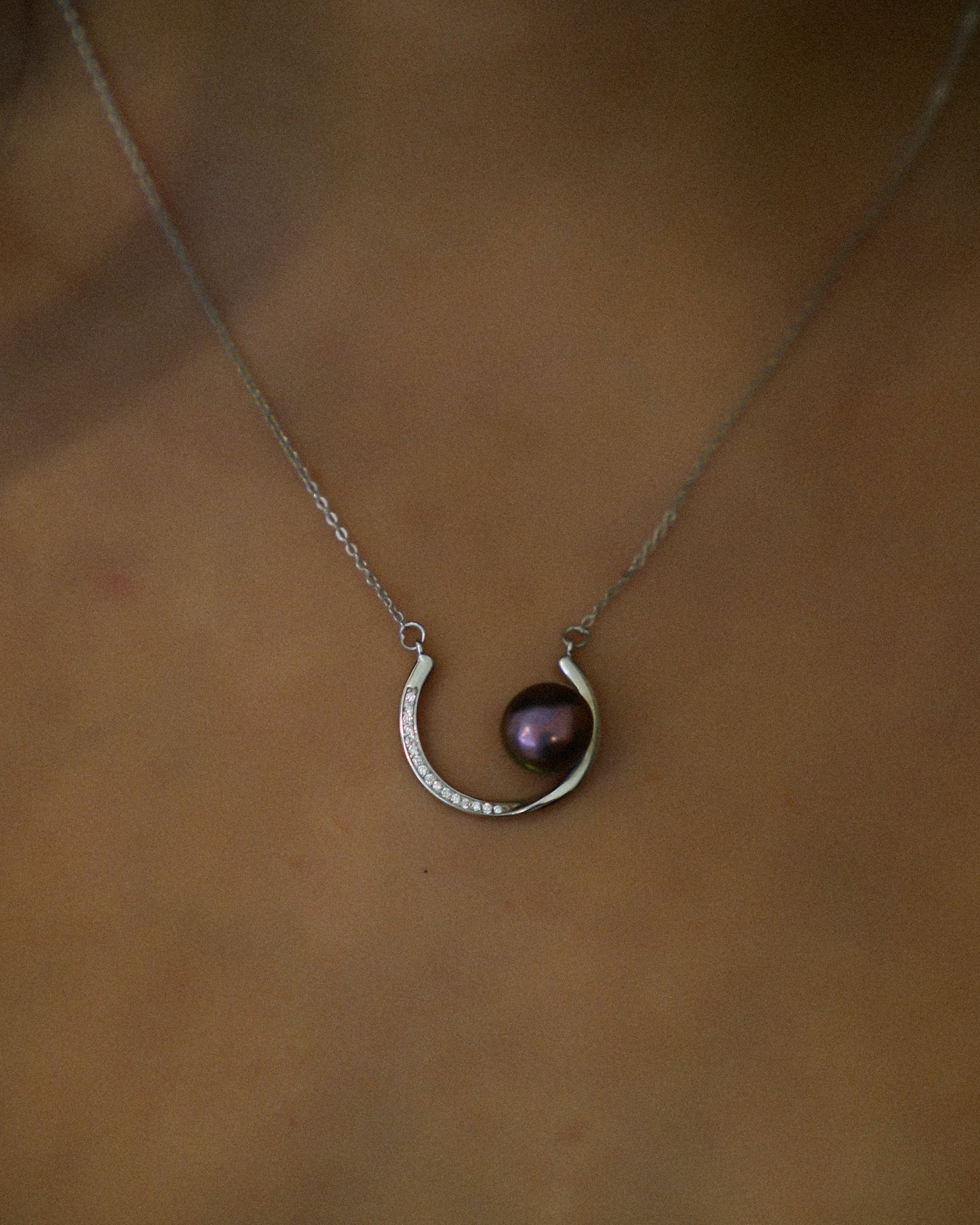 Collier Perle de Culture et Argent
