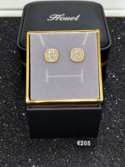 Boucles d'oreilles Moissanites VVS1