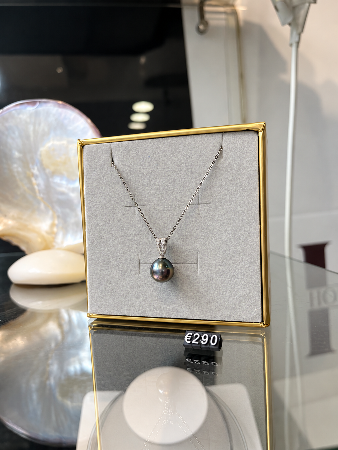 Collier perle de Tahiti