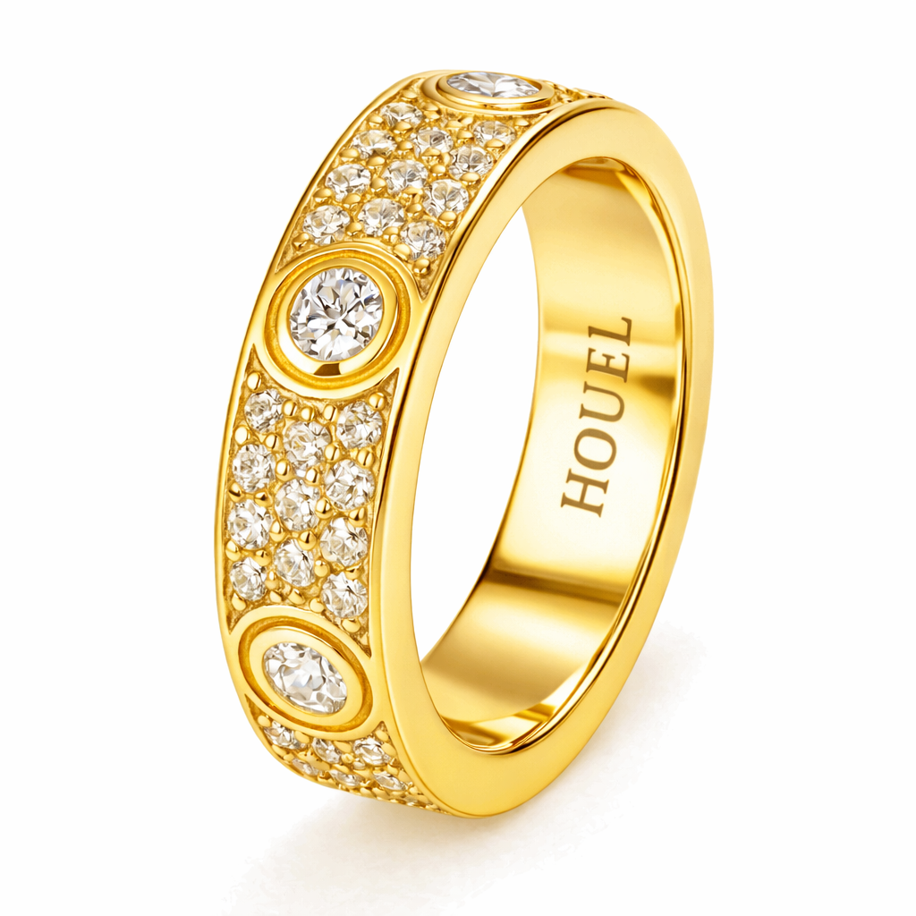 Bague Moissanite VVS1