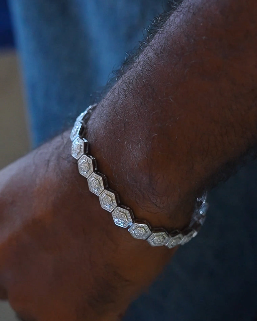 Bracelet Moissanite VVS1