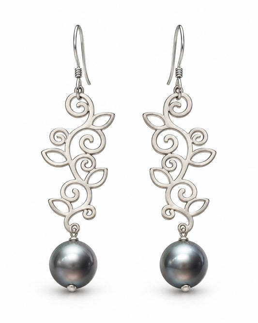 Boucles d’oreilles perle de Tahiti