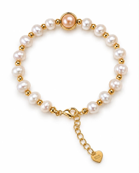 Plaqué or & Perles de culture