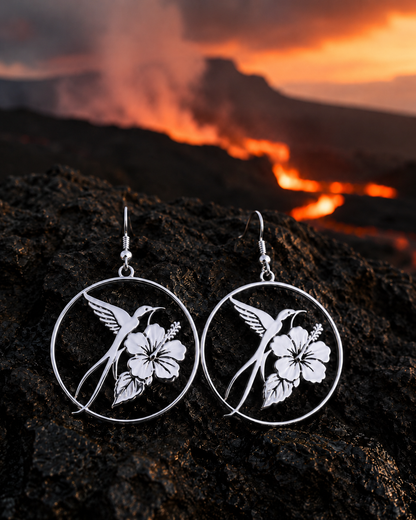 Boucles d’oreilles paille en queue