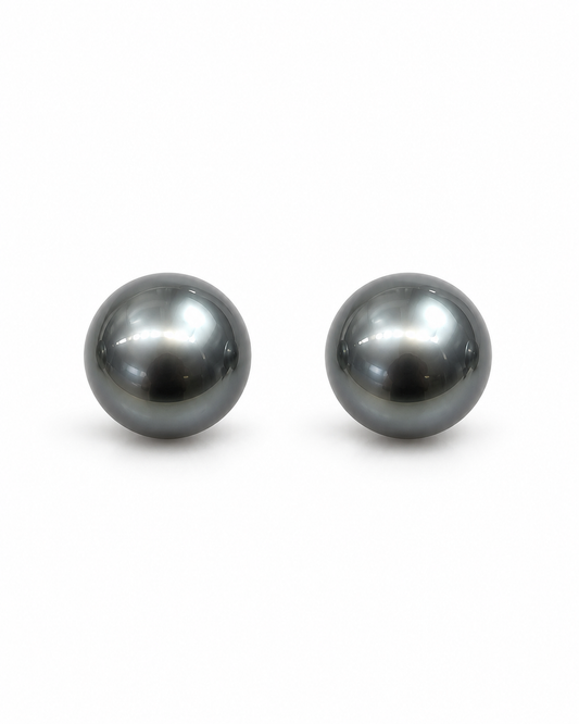 Boucles d’oreilles Perles de Tahiti et Or 18K
