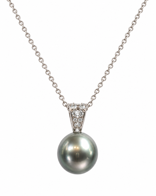 Perle de Tahiti et Argent 925