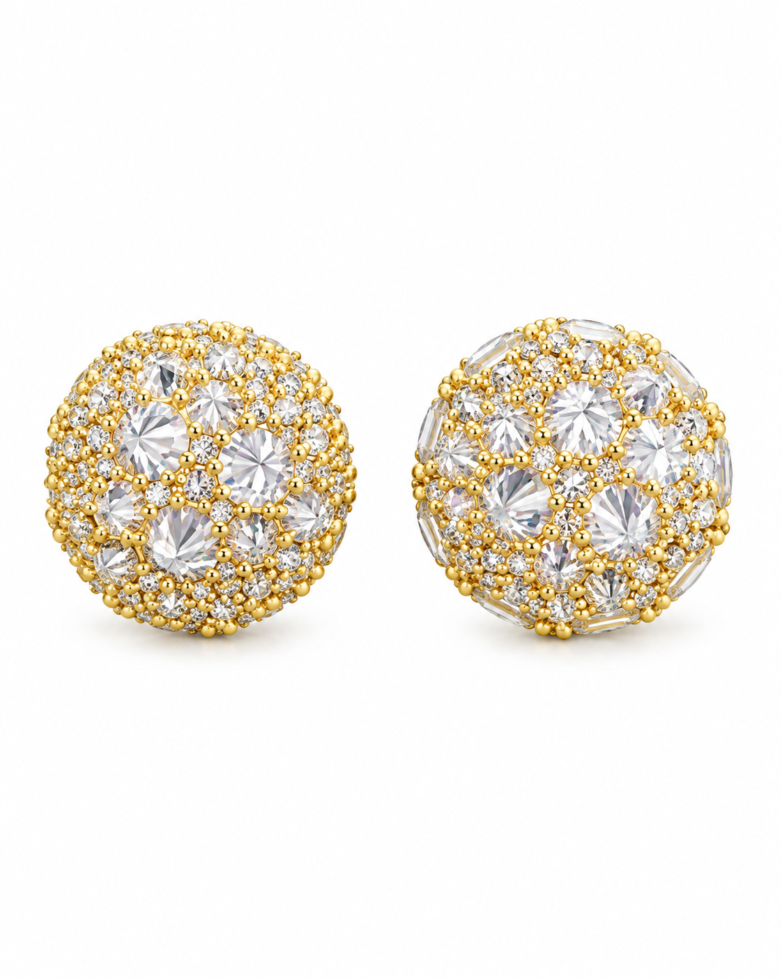 Boucles d'oreilles Moissanites VVS1
