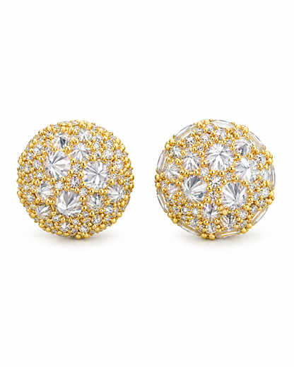 Boucles d'oreilles Moissanites VVS1