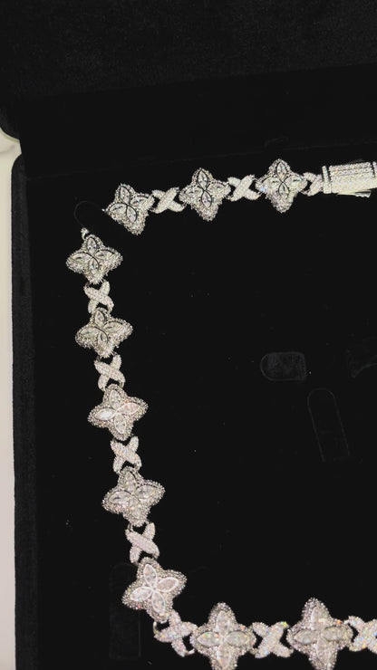 Collier prestige trèfle