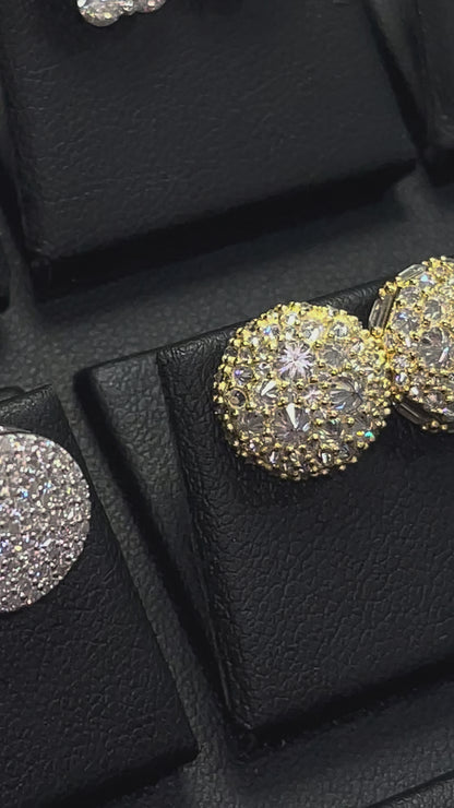 Boucles d'oreilles Moissanites VVS1