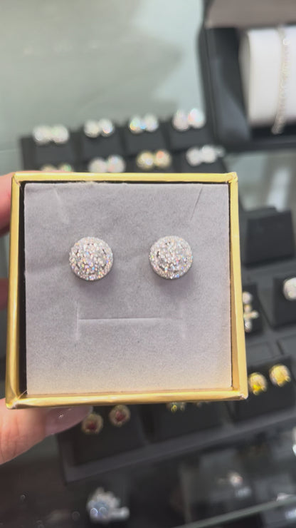 Boucles d'oreilles Moissanites VVS1