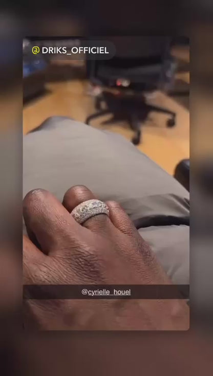 Bague moissanites VVS