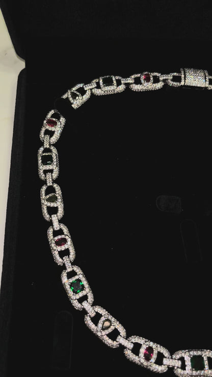 Collier coloré