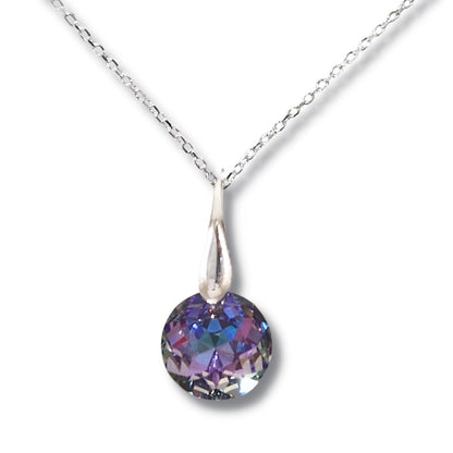 Pendentif Cristal et Argent 925