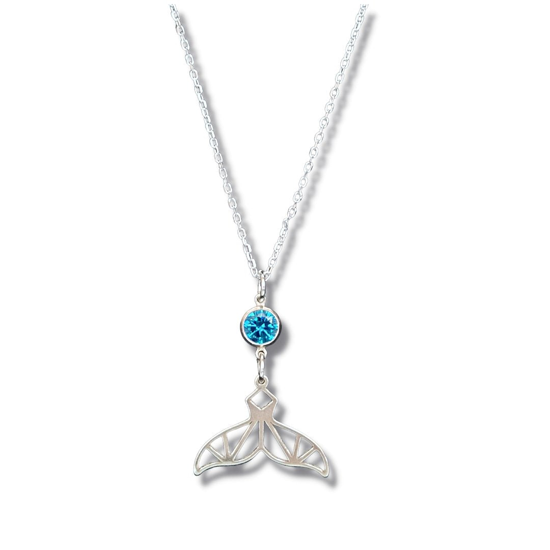 Collier queue de baleine Argent 925